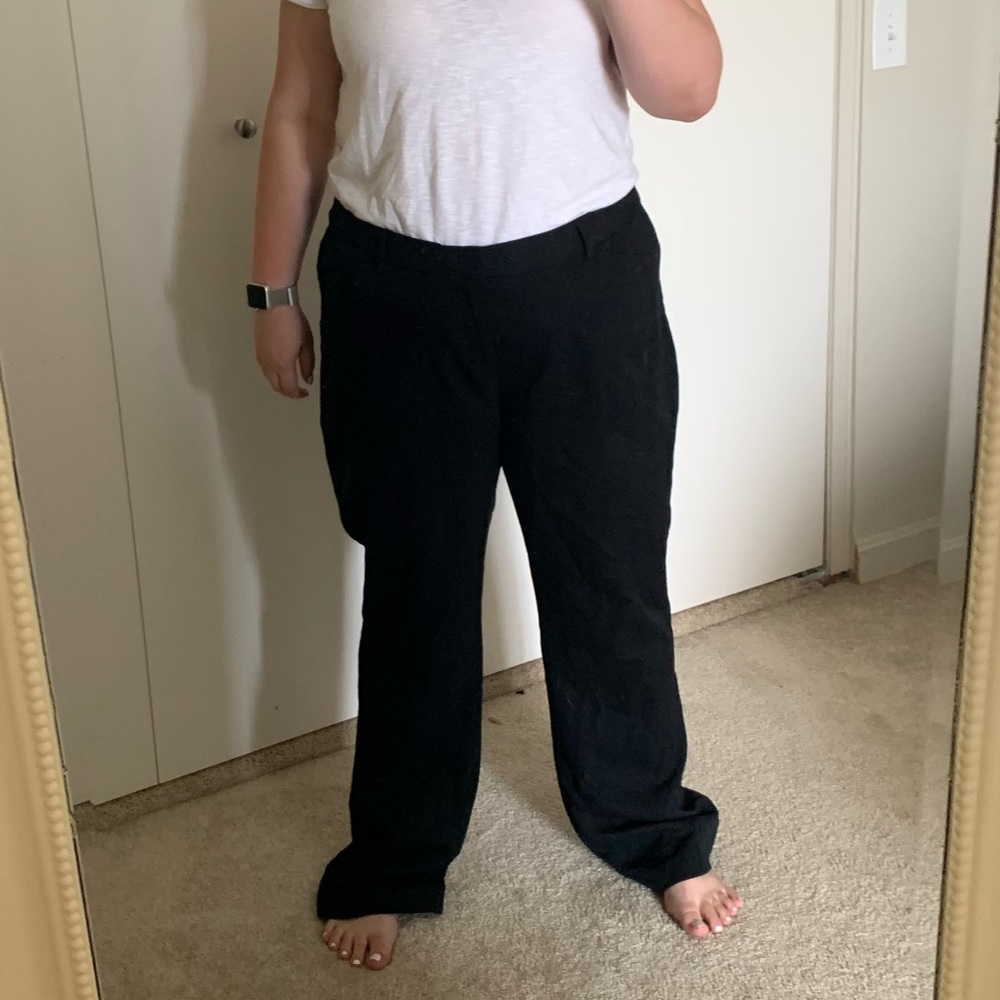 Black dress pants